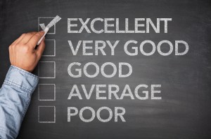 Excellent result on survey on blackboard